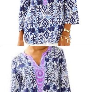 Lilly Pulitzer Silky Tunic XL
